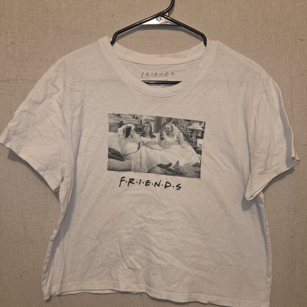 White Friends Graphic T-Shirt